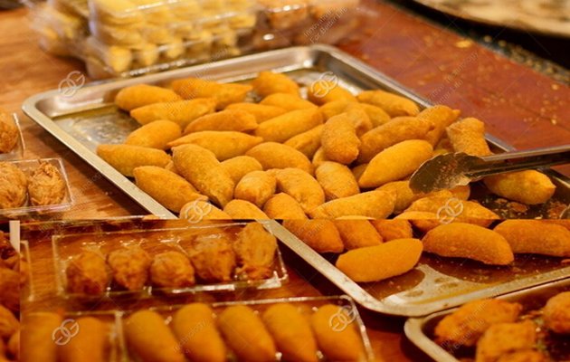 Mesin Penggorengan Nugget Ayam