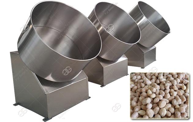 Mesin Pelapis Kacang Tanah dengan Tepung