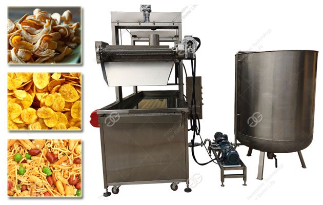 Mesin Penggoreng Kulit Babi Otomatis