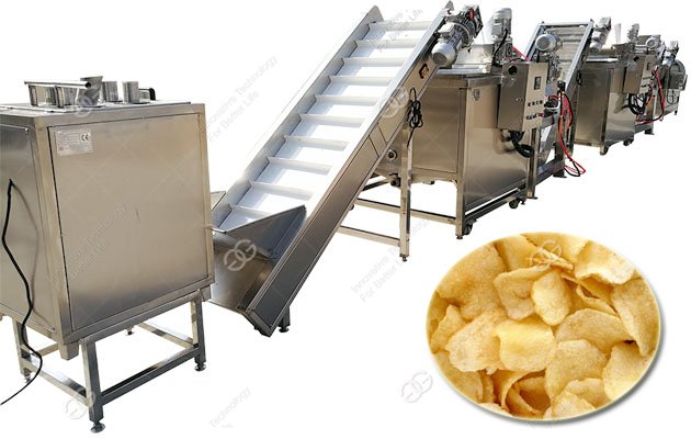 Lini Produksi Keripik Kentang
