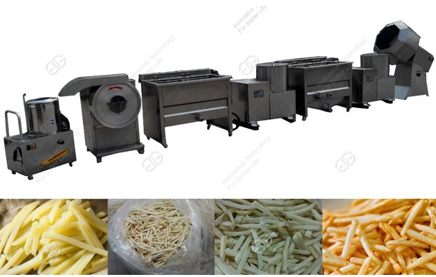 Produsen Lini Produksi Kentang Goreng