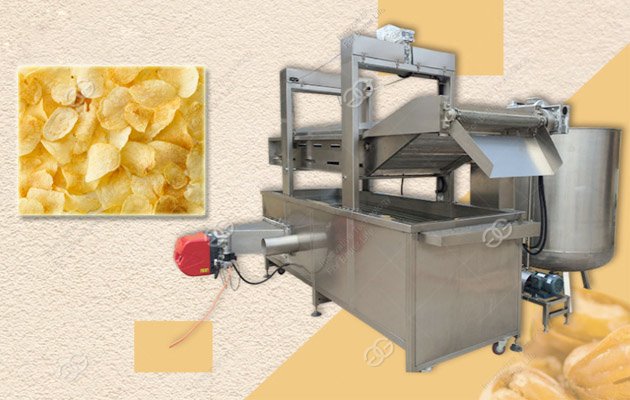 Penggorengan Kontinu untuk Keripik Kentang
