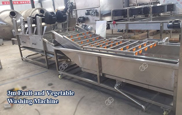 Mesin Pencuci Buah dan Sayur 3m
