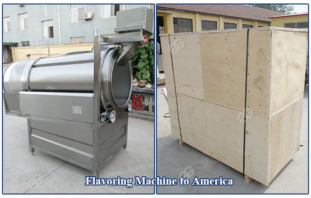 Mesin Penyedap Keripik ke Amerika