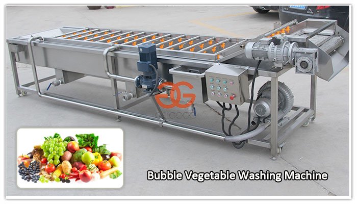 Mesin Pencuci Buah dan Sayuran Bubble