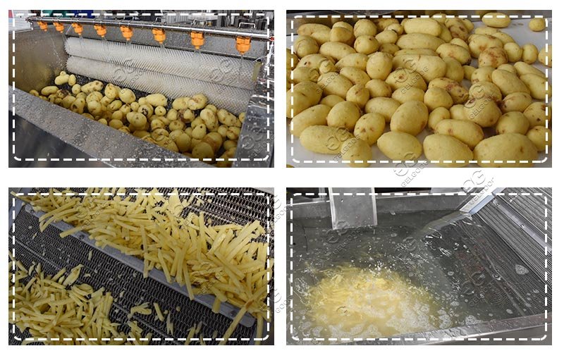 Proses Pembuatan Keripik Kentang Renyah
