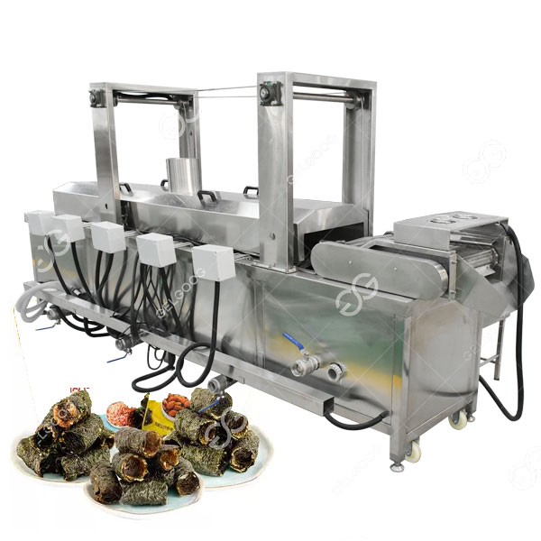 Mesin Penggorengan Makanan Ringan Rumput Laut Nori Mesin Penggorengan Keripik Rumput Laut